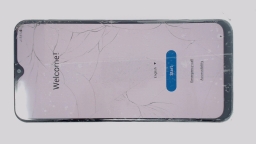 Samsung Galaxy A20 SM-A205U1 Cellphone (Gray 32GB 3GB) Unlocked CRACKED