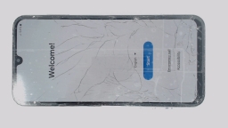 Samsung Galaxy A15 5G SM-A156U Cellphone (Blue 128GB 4GB) Boost CRACKED