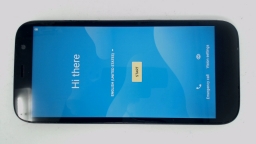 Blu View 2 B130DL Cellphone (Black 32GB 2GB) Tracfone SCRATCHED/RESIDUE