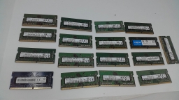 Lot of 17 pieces of 8GB PC4 DDR4 2400T SODIMM Laptop Ram Memory Mixed Brands