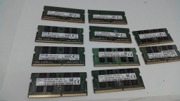 Lot of 10 pieces of 8GB PC4 DDR4 2133P SODIMM Laptop Ram Memory Mixed Brands