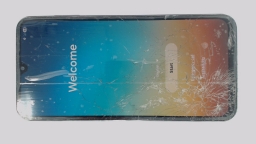 Samsung Galaxy A15 5G SM-S156V Cellphone (Blue 64GB 4GB) Tracfone CRACKED