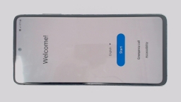 Samsung Galaxy S20 FE 5G SM-G781U (Blue 128GB 6GB) AT&T RESIDUE