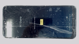 Motorola G Pure XT2163-4 Cellphone (Blue 32GB 3GB) Consumer Cellular CRACKED