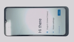 Wingtech REVVL 7 TMRV075G Cellphone (White 128GB 6GB) T-Mobile DualSIM