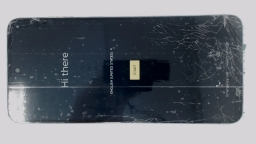 Motorola Moto G Styls XT2317DL Cellphone (Blue 64GB 4GB) Tracfone CRACKED