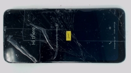 Motorola G Play XT2271DL Cellphone (Blue 32GB 3GB) Tracfone CRACKED