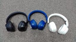 Lot of 3 Beats Solo Pro A1881 Headphones with Various Problems