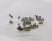 Full Screws Set with 2 Bottom Screws Replacement for iPhone 5S