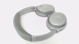 Bose QC 35 II Series 2 Wireless Headphones Silver NO EARPADS