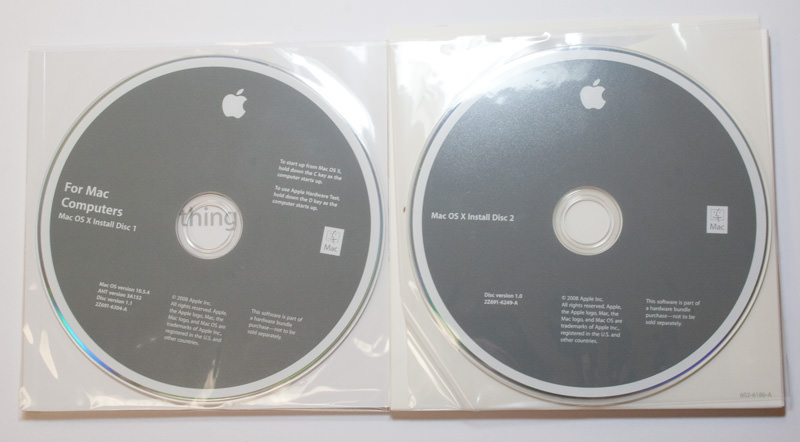 Mac OS X 10.4.4 Restore Disc (Intel iMac)