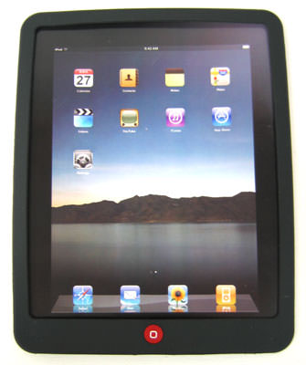 ipad silicon case black