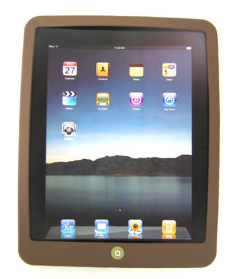 ipad silicon case brown