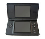 Nintendo DS Lite Black with Broken Hinge