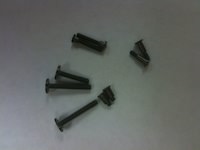 MacBook 13" External Screw Set (Black)