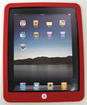 iPad Silicon Case Protector - Red