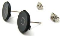 iPhone Earrings (made with Home Buttons)