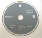 Macbook Pro Restore CD with Mac OS X v10.5 Leopard