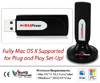 MAXPower 802.11n/g/b Wireless USB 2.0 Stick Adapter & Extension Cradle