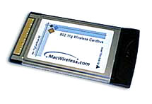MacWireless 802.11g PCMCIA Card Powerbook G3