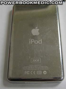 iPod 4th Generation Back Case Panel USED