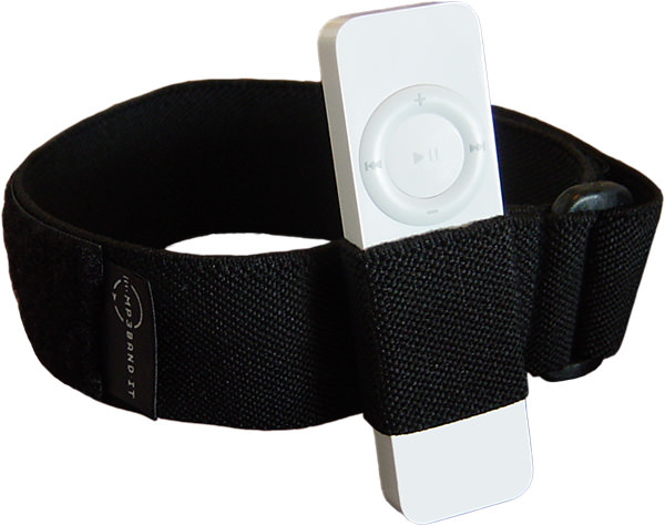 MP3BAND-IT, Armband for iPod shuffle/nano, Black
