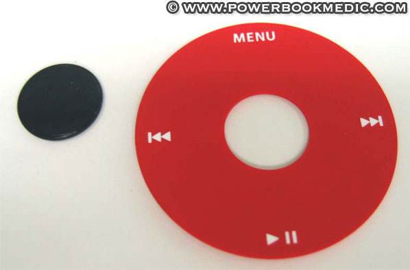 iPod U2 & 4th Gen Red Clickwheel Case