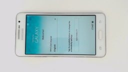 Samsung Galaxy Grand Prime SM-G530AZ (White 8GB 2GB) Cricket WORN REAR
