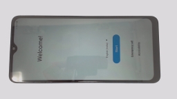Samsung Galaxy F12 SM-F127G/DS (Blue 64GB 4GB) Unknown Carrier WORN REAR