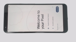 Google Pixel 3a XL G020A Cellphone (Black 64GB) Verizon BROWN WORN REAR