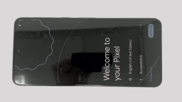 Google Pixel 8 Pro G1MNW (Black 1TB) Unlocked CRACKED REAR BLACK SPOT