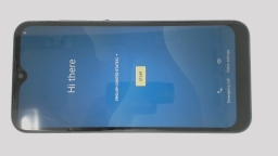 Motorola Moto E 2020 XT2052TF (Blue 32GB 2GB) Tracfone CRACKED GLAS