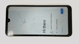 Sky Elite A63 Max Cellphone (Gray 32GB) T-Mobile DualSIM CRACKED GLAS