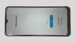 Samsung Galaxy A03s SM-A037U (Black 32GB 3GB) Verizon CRACKED GLAS