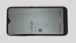 Samsung Galaxy A01 SM-A015U1 (Black 16GB 2GB) Unlocked SingleSIM BROWN LCD