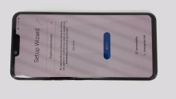 LG G8 Thinq LM-G820UM Cellphone (Black 128GB) Verizon CRACKED GLAS