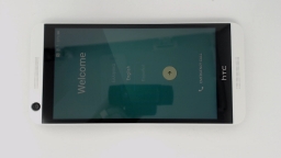 HTC Desire 626 Cellphone (White 16GB) AT&T BROWN LCD