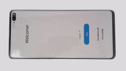 Samsung Galaxy S10+ SM-G975U (Blue 128GB 8GB) Verizon CRACKED GLAS/REAR BURN