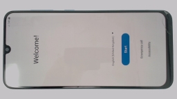 Samsung Galaxy A50 SM-A505FN/DS (Blue 128GB 4GB) Unknown Carrier CRACKED GLAS
