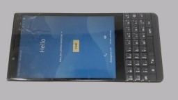 BlackBerry Key2 LE BBE100-4 (Gray 64GB) Unlocked DualSIM CRACKED GLAS