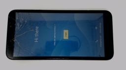 AT&T Calypso 2 U319AA Cellphone (Silver 32GB) AT&T CRACKED GLAS SCRATCHED