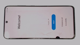 Samsung Galaxy S21 FE 5G SM-G990U (Gray 128GB 6GB) T-Mobile CRACKED BAD BOARD