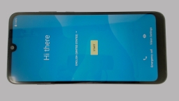 ZTE Blade A5 2020 Cellphone (Black 32GB 2GB) Unknown Carrier SCRATCHED REAR