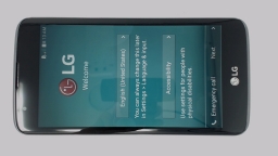 LG K7 LG-K330 Cellphone (Black 8GB) T-Mobile CRACKED GLS BAD BOARD