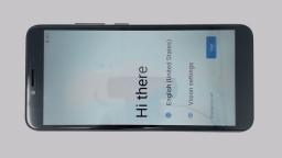 Gemini UW505 Cellphone (Gray 16GB 2GB) Access Wireless SCRATCHED GLAS