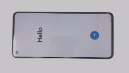 OnePlus 8T KB2005 (Blue 256GB 12GB) Unlocked DualSIM CRACKED GLAS/REAR