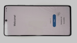 Samsung Galaxy A71 5G UW SM-A716V (Gray 128GB 8GB) Verizon CRACKED GLS NICKED