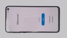 Samsung Galaxy S10E SM-G970U1 (Blue 128GB 6GB) Unlocked CRACKED GLAS