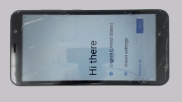 Hot Pepper Tepin HPPL63A (Black 16GB 2GB) Unknown Carrier CRACKED GLAS