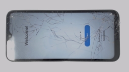 Samsung Galaxy A14 5G SM-A146U (Black 64GB 4GB) Verizon CRACKED GLAS/CAM
